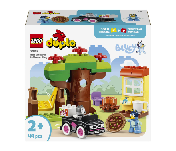 LEGO DUPLO BLUEY 10469 Pizzerki z Muffinką i Blue - 1529686 - zdjęcie